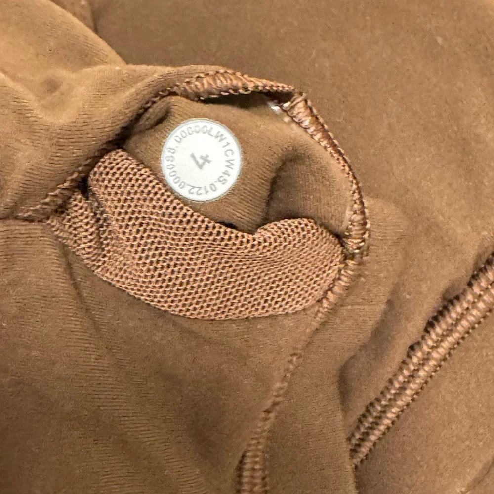 lululemon athletica Brown V‑Neck Seamless Tank